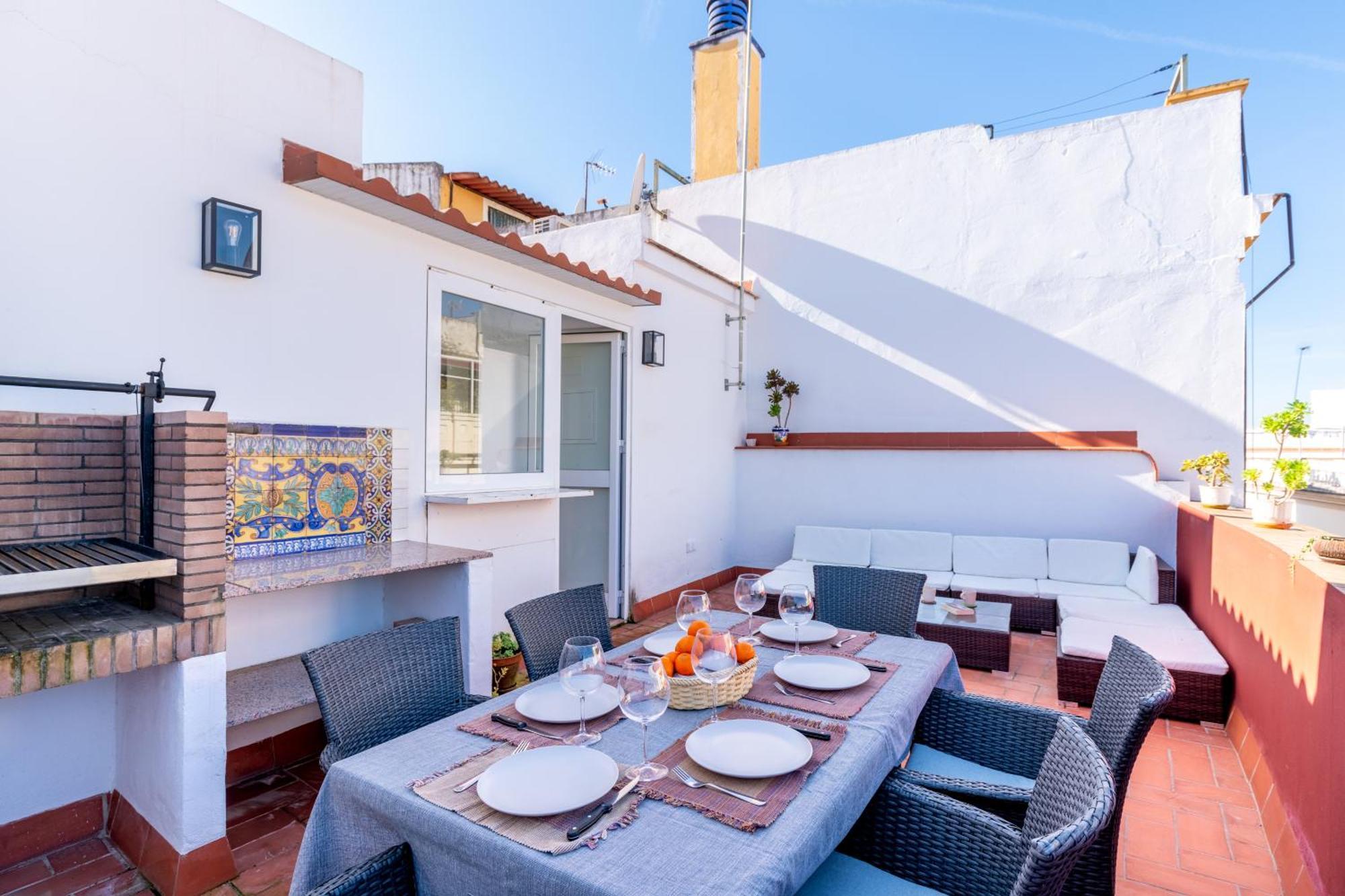 Holi-Rent Penthouse Penuelas Sevilla Exteriör bild