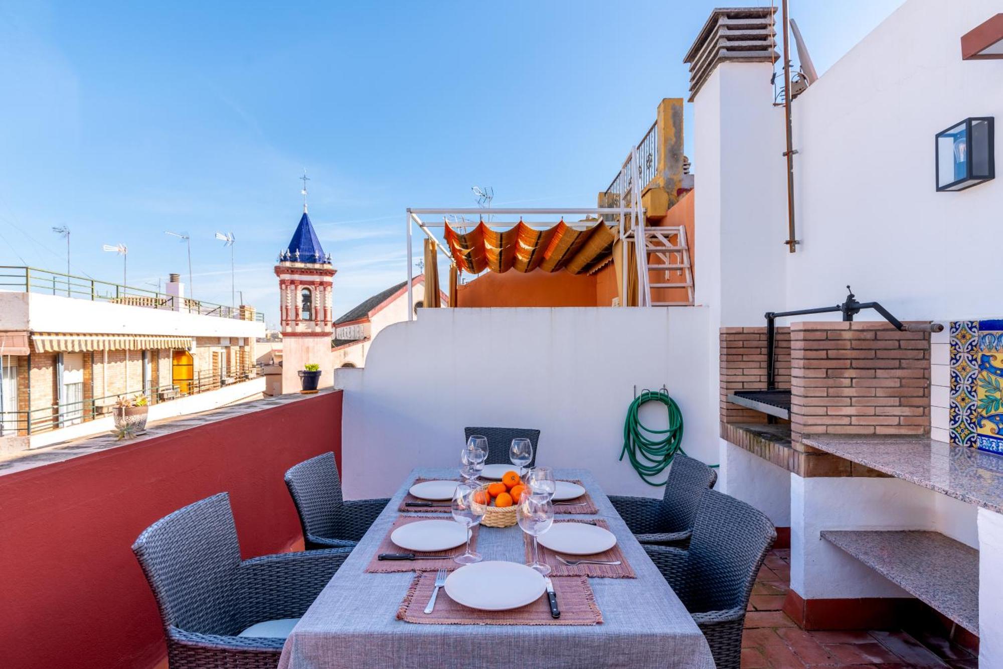 Holi-Rent Penthouse Penuelas Sevilla Exteriör bild