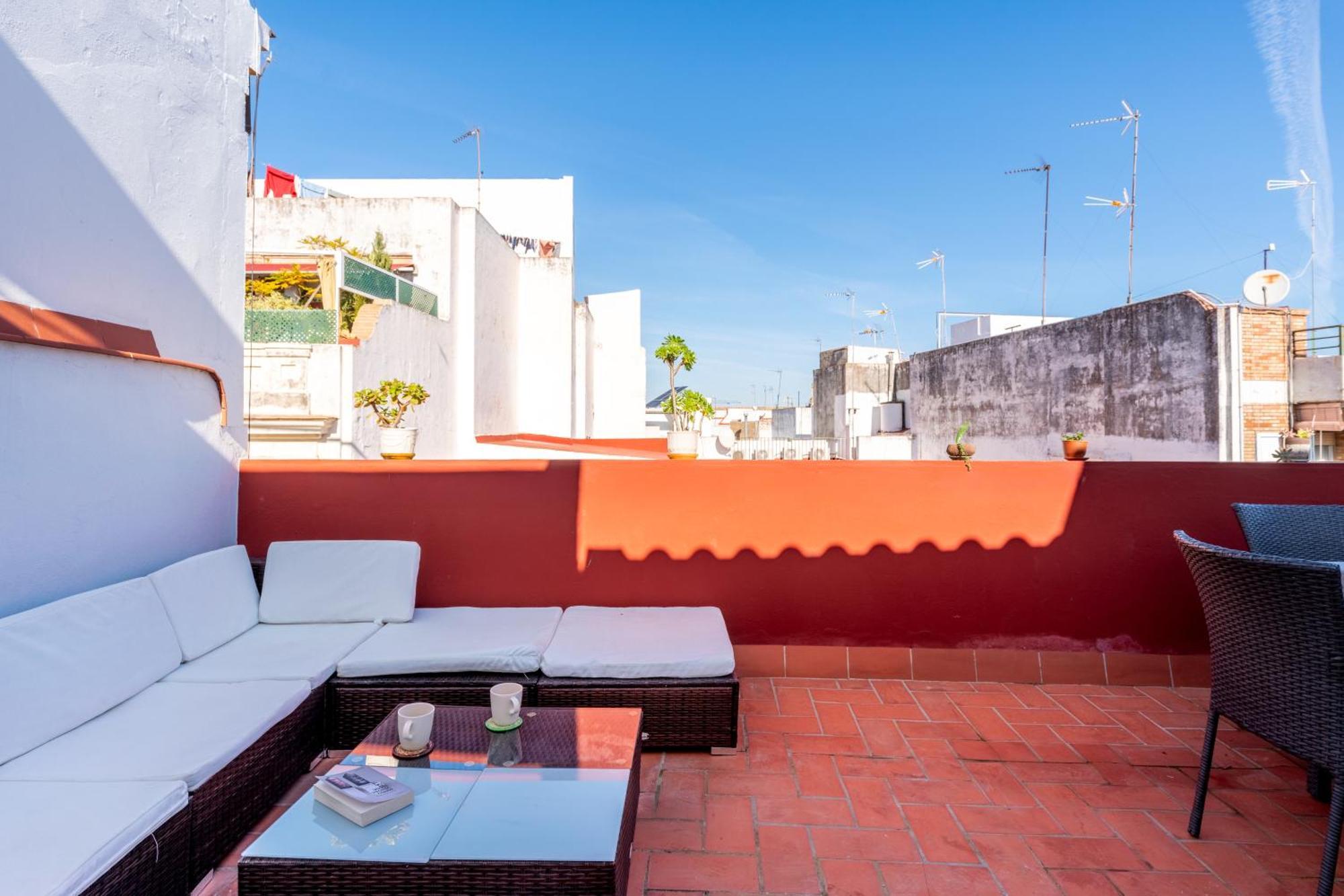 Holi-Rent Penthouse Penuelas Sevilla Exteriör bild