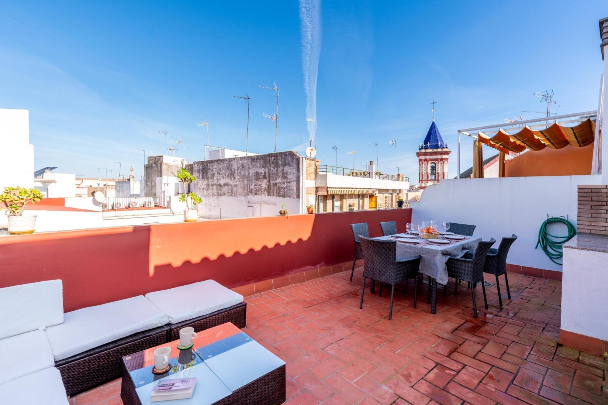 Holi-Rent Penthouse Penuelas Sevilla Exteriör bild
