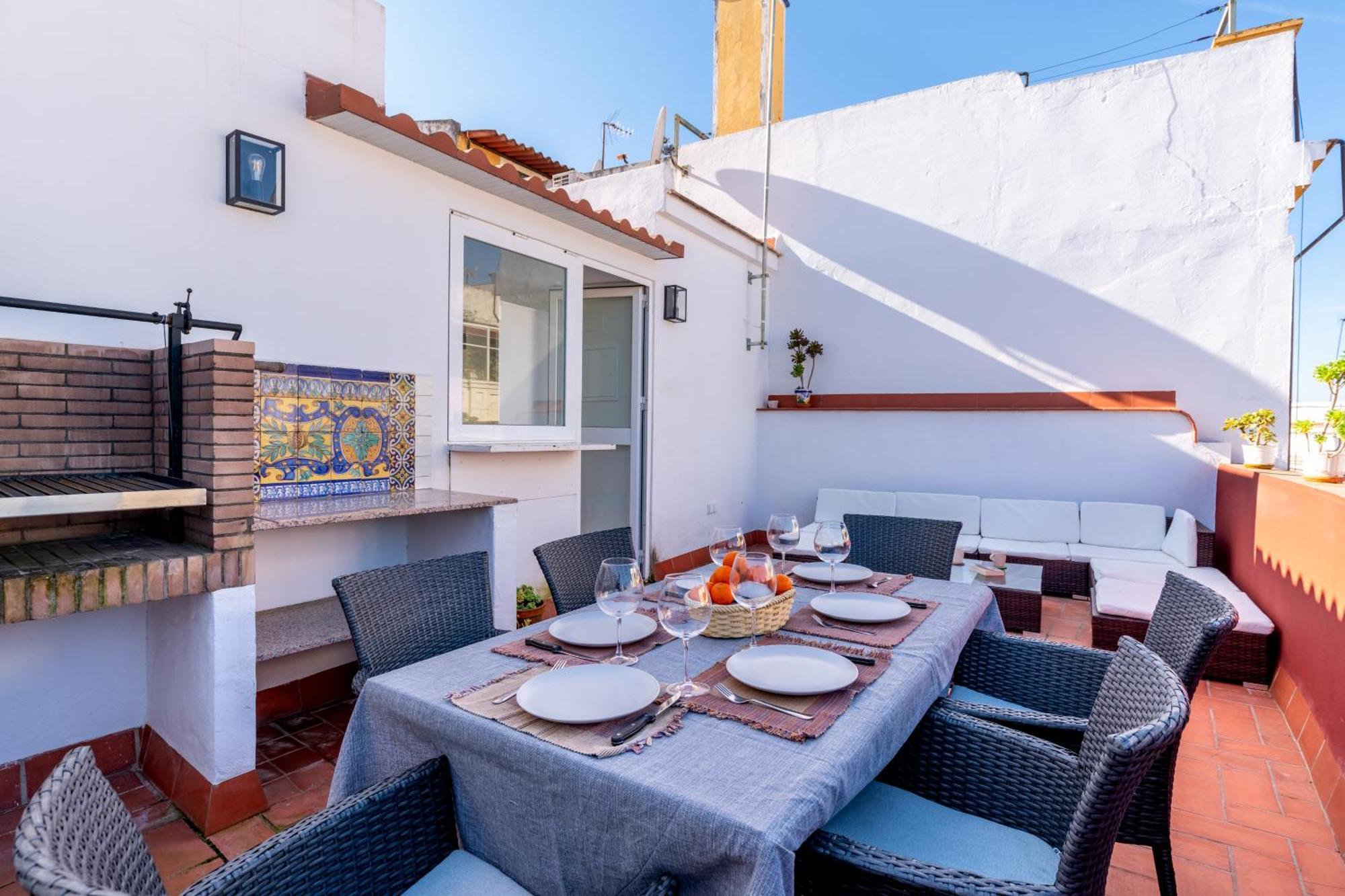 Holi-Rent Penthouse Penuelas Sevilla Exteriör bild